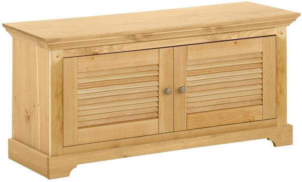 OTTO home Schuhbank Ayanna, Sitzbank aus massiver Kiefer, FSC®, Breite 110 cm, Sitzhöhe 53 cm