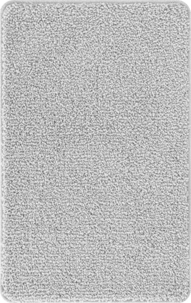 vidaXL Rutschfeste Badmatte Grau 60 x 90 cm PP 4019835