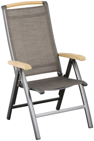 Kettler Memphis Klappsessel anthrazit / bronze