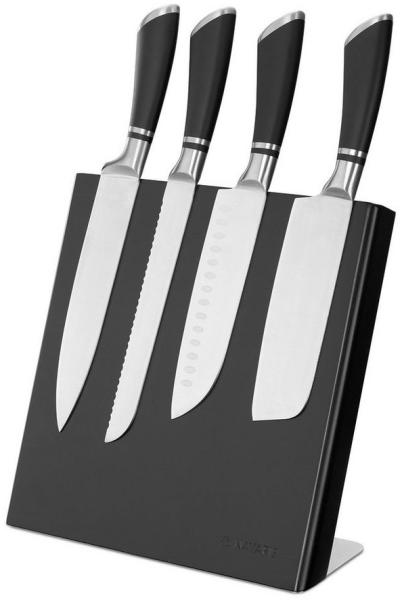 Navaris Messer-Set Messerhalter magnetisch aus Kautschuk - Holz Magnethalter (1-tlg)