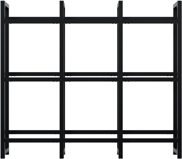 CLP Getränkekistenständer Stack aus Metall freistehend robust stabil,schwarz 116x135x31 cm Bild 4