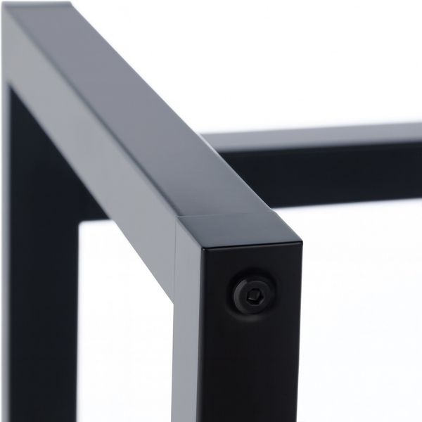 CLP Getränkekistenständer Stack aus Metall freistehend robust stabil,schwarz 116x135x31 cm Bild 6
