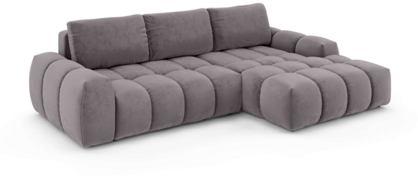OTTO home Ecksofa AZITA klein optionale Schlafsofa mit Bettkasten, B/T/H: 270/166,5/84cm, L-Form mit Wellenunterfederung, Bubble-Optik Bild 3