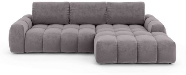 OTTO home Ecksofa AZITA klein optionale Schlafsofa mit Bettkasten, B/T/H: 270/166,5/84cm, L-Form mit Wellenunterfederung, Bubble-Optik Bild 4