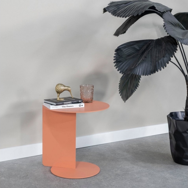 Spinder SALSA Beistelltisch, skandinavisch, Stahl, modern