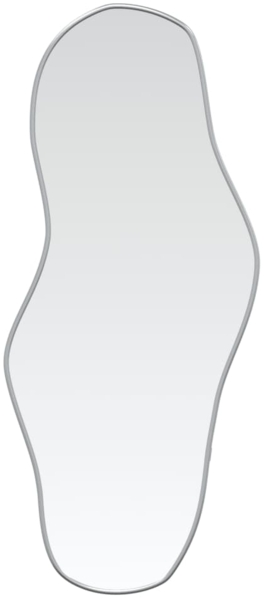 vidaXL Wandspiegel Silbern 60x25 cm 348254