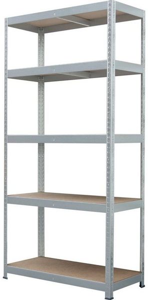 Trendline Metallsteckregal Schwerlastregal Lagerregal Kellerregal 180 x 90 x 40 cm