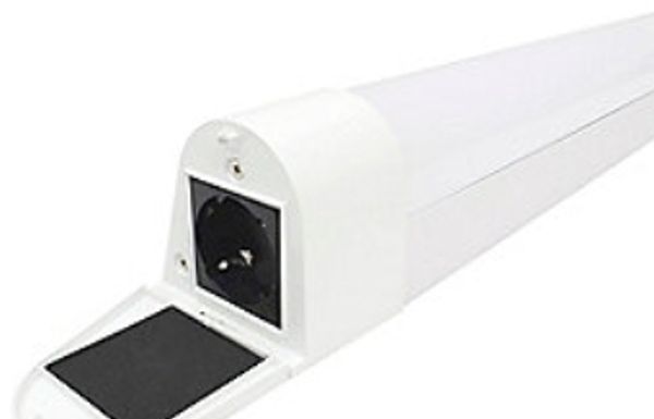 NORDTRONIC Bianka G2 LED 8W 2 7/3/4K CCT-Schalter mit Stecker IP44