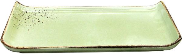 CreaTable Servierplatte Nature Collection, Steinzeug, (Set, 2-tlg), Servier Set, 33x16,5 cm