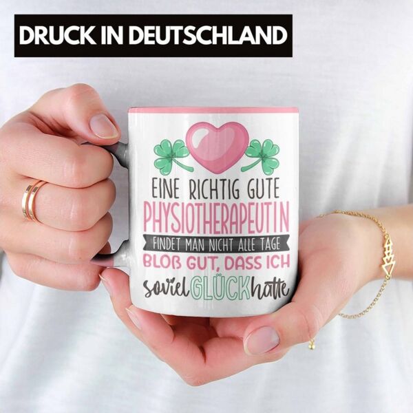 Trendation Tasse Physiotherapeutin Tasse Geschenk Dankeschön Beste Physiotherapeutin D