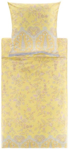 Bassetti Bettwäsche IND ROSES, Satin, 3 teilig, aus satinierter Baumwolle
