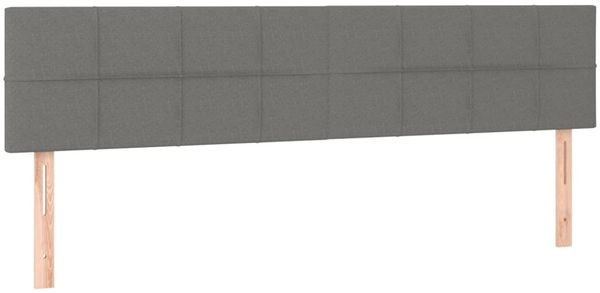 vidaXL Boxspringbett mit Matratze Dunkelgrau 120x190 cm Stoff 3269931 Bild 7