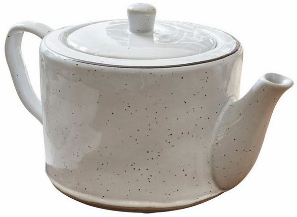 Mirabeau Geschirr-Set Teekanne Biarré weiß, Steinzeug