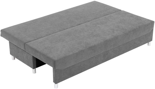 Mirjan24 'Dover' Schlafsofa, Anthrazit, 86 x 192 x 80 cm, mit Polsterhocker Bild 4