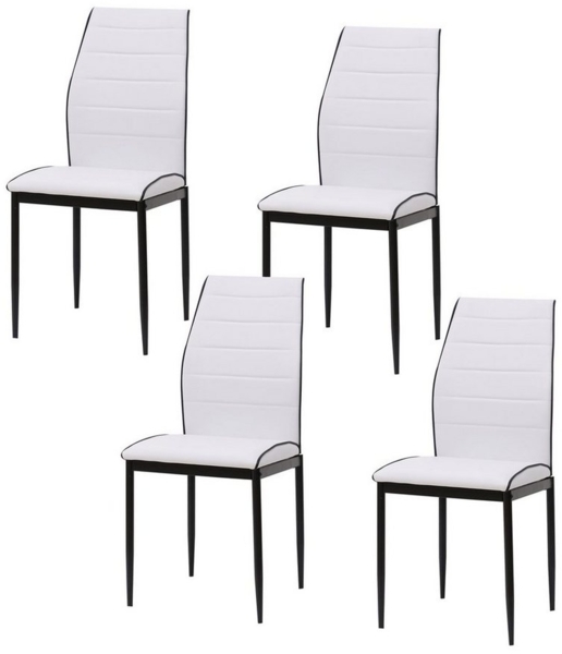 HTI-Living Esszimmerstuhl Stuhl Madison PU 4er-Set (Set, 4 St), Esszimmerstuhl Kunstleder