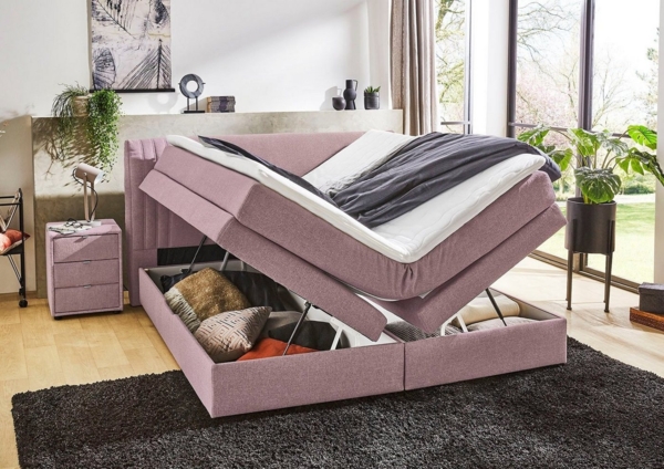 Jockenhöfer Gruppe Boxspringbett "Amira", OTTOs Choice! Topseller, mit Bettkasten und Topper, erhältlich in den Breiten 120,140 & 180cm Bild 3