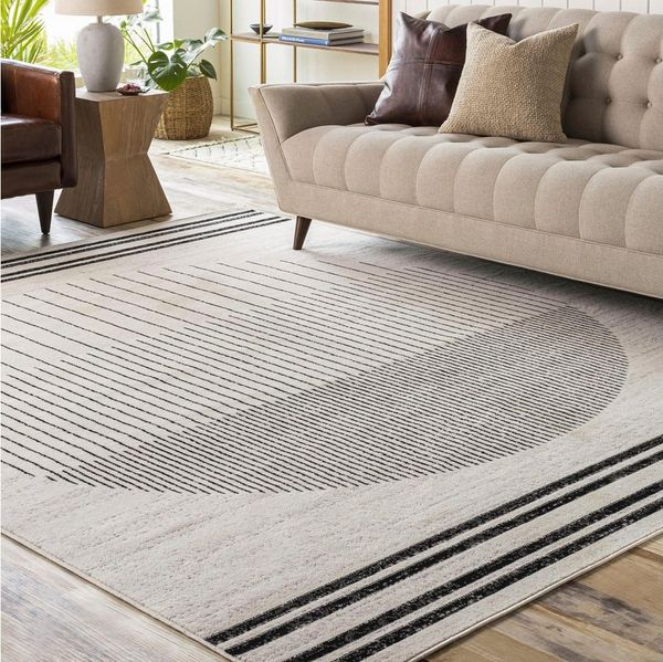 Surya AYA Teppich Off-Weiß 130 cm 170 cm 130x170 cm