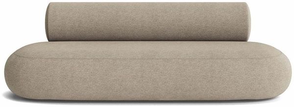 Casa Padrino Luxus Sofa Greige 240 cm - Luxus Wohnzimmer & Hotel Möbel