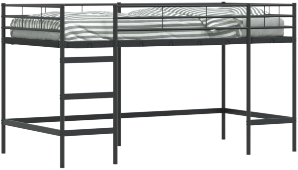 vidaXL Schwarz 90 x 200 cm 42020762