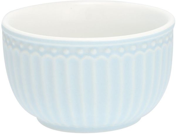 Greengate Schale Alice Mini Bowl pale blue 8,5 cm, Steinzeug, (Schüsseln & Schalen)