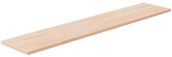 vidaXL Regalboden 100x20x1,5 cm Unbehandeltes Massivholz Eiche 342923