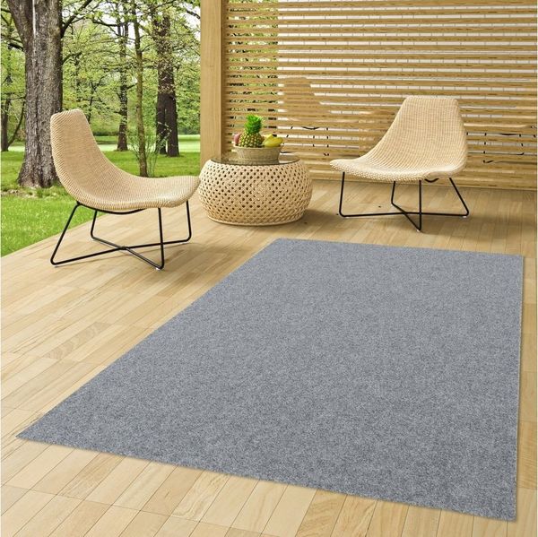 Snapstyle Rasenteppich Kunstrasen Rasenteppich mit Noppen Kingston, Rechteckig, Höhe: 7 mm