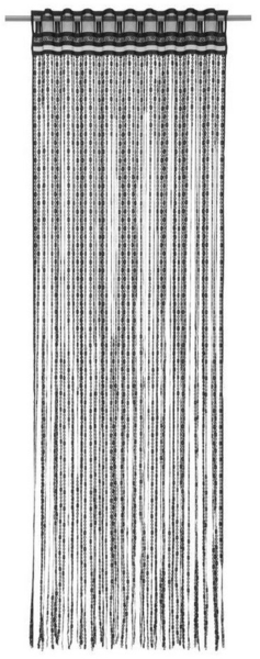 Neusser Collection Fadengardine Sarah Jaquard, anthrazit 95 x 245 cm