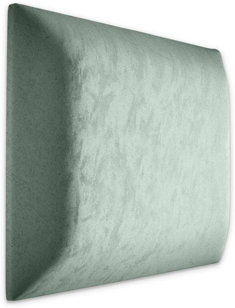 Muralo Samt Wandkissen Stoff Polsterpaneel Schlafzimmer Wohnzimmer Bett Wandpolster Bettkopfteil Lendekissen Modern Luxus Gepolstert Polster Paneel (Mint, 30x30 cm)