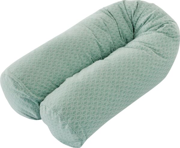 Bettschlange XL Fische mint