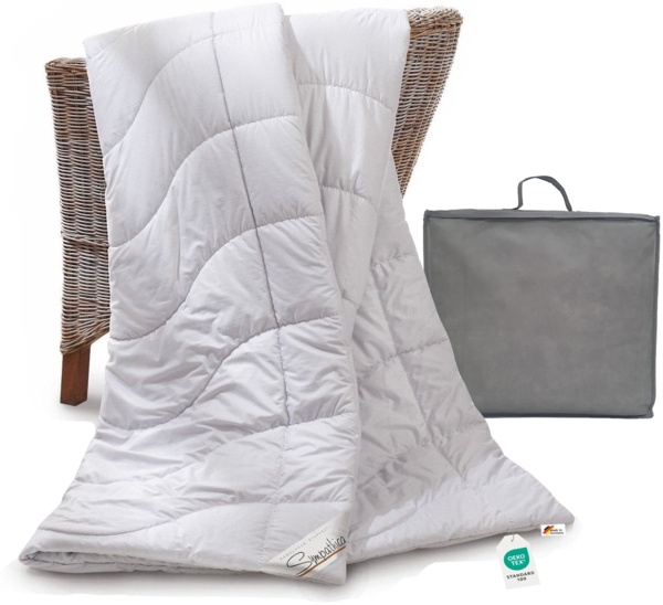 Kamelhaar Bettdecke 100% Kamelhaar Kamelhaardecke Duo warm 155x220 30°