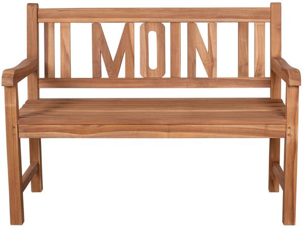 deVries Teakholz Gartenbank Woodie MOIN 120 cm