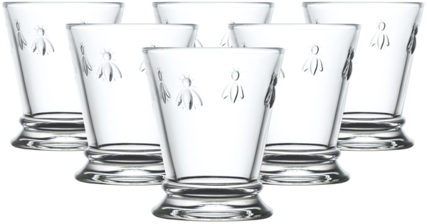 La Rochère Biene Abeille Wasserglas 185 ml 6er Set