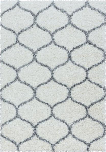 Hochflor Teppich Serena Läufer - 60x110 cm - Creme