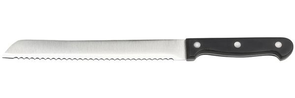 KESPER 90666 Brotmesser, Edelstahlklinge 20 cm, Kunststoffgriff