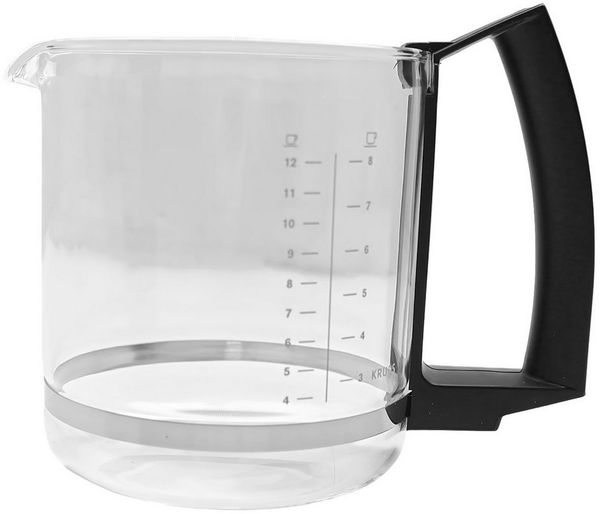 Krups Kaffeekanne Glaskanne MS-623057 für T8 Filterkaffeemaschine, für 8 - 12 Tassen