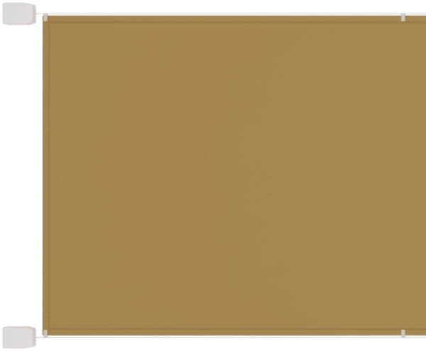 vidaXL Senkrechtmarkise Beige 100x800 cm Oxford-Gewebe 148259