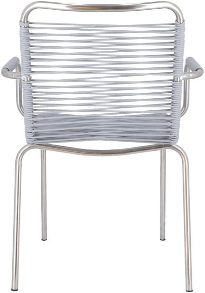 Outdoor Stapelsessel Fiam MYA SPAGHETTI grau