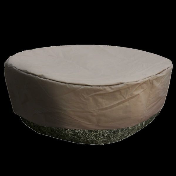 Elementi Wetterschutzhaube für Gasbrenner, braun,aus Kanevas Textil