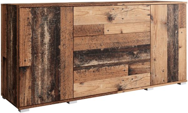 OTTO home Sideboard Kenia, Kommode für das Schlafzimmer/Wohnzimmer (1 St), Modernes Sideboard mit 3 Schubladen und 4 Fächern, Breite 150 cm