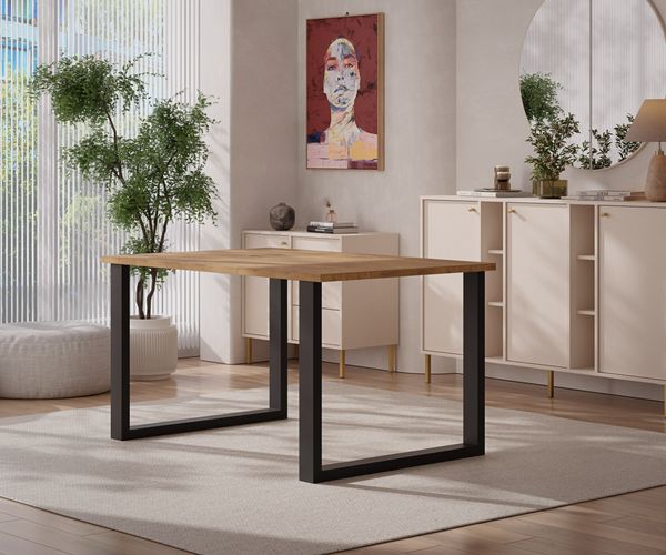 Imperial Esstisch Tisch 138x90 cm Wohnzimmer Esszimmer Büro Schreibtisch