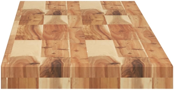 vidaXL Tischplatte 160x30x4 cm Rechteckig Massivholz Akazie 4008845 Bild 5