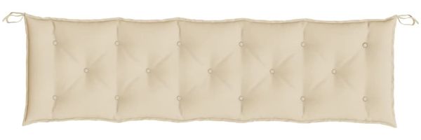 vidaXL Gartenbank-Auflagen 2 Stk. Beige 180x50x7 cm Oxford-Gewebe 361719 Bild 6