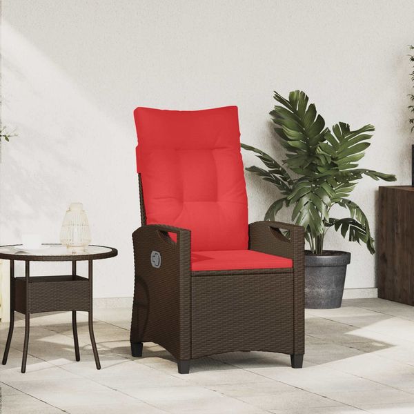 vidaXL Verstellbarer Gartenstuhl 56 x 60 x 112 cm Stahl 42026846