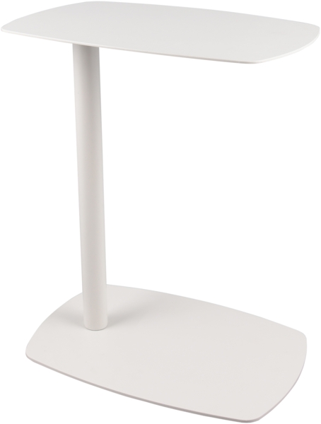 MIRRORS AND MORE 'Fero' Beistelltisch Metall, grau, 28x48x42 cm