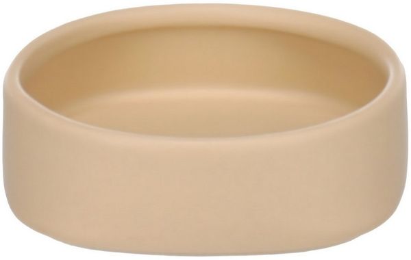 Flamingo Futternapf Futter- und Trinknapf für Meerschweinchen Zara rund beige