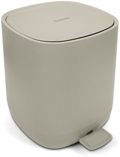 YourCasa Mülleimer YourCasa Mülleimer Bad [5L] Elegantes Design Badezimmer Kosmetikeimer, ABS Kunsstoff