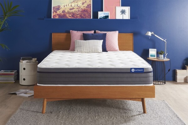 Actiflex zen matratze 140x190 cm, Taschenfederkern und Memory-Schaum, Härtegrad 2, Höhe :26 cm, 7 Komfortzonen Bild 2