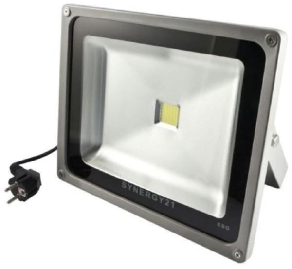 Synergy 21 LED Spot Outdoor floodlight 30W black housing yellow V2