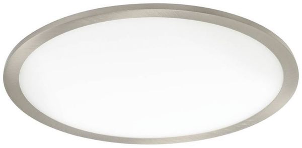 Eglo 98869 Einbauleuchte FUEVA FLEX rund nickel-matt H:2,5 Ø:22,5cm 4000K