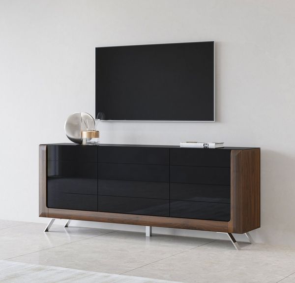 Home affaire Sideboard Kasai, Breite 199 cm, mit 3 Türen